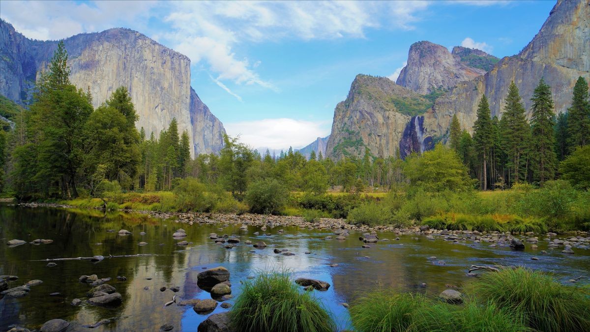 Beautiful landscapes of Yosemite National Park, California. Beautiful landscapes of Yosemite National Park, California.